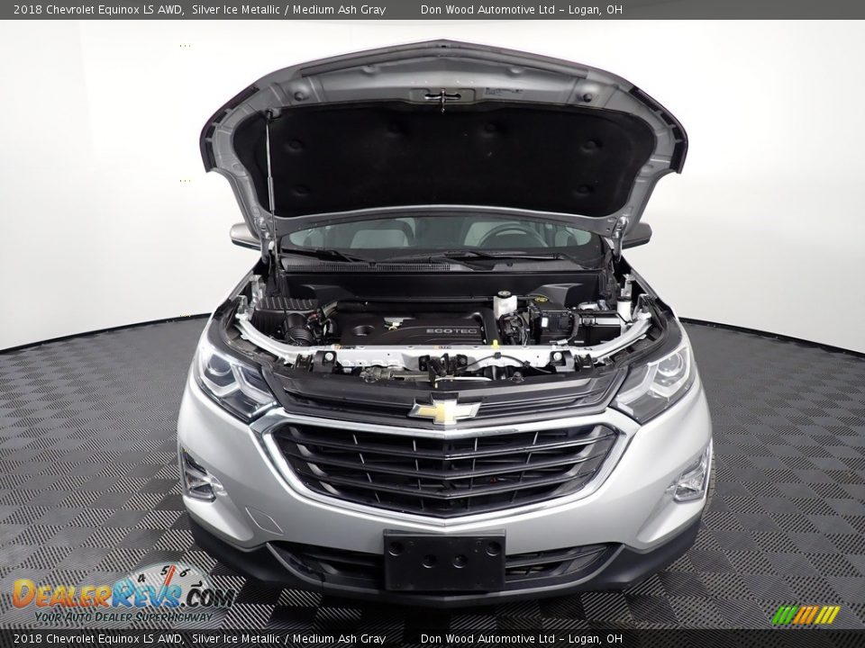 2018 Chevrolet Equinox LS AWD Silver Ice Metallic / Medium Ash Gray Photo #6