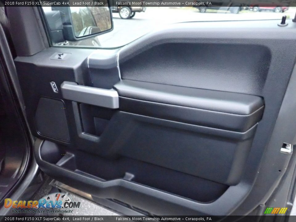 2018 Ford F150 XLT SuperCab 4x4 Lead Foot / Black Photo #13