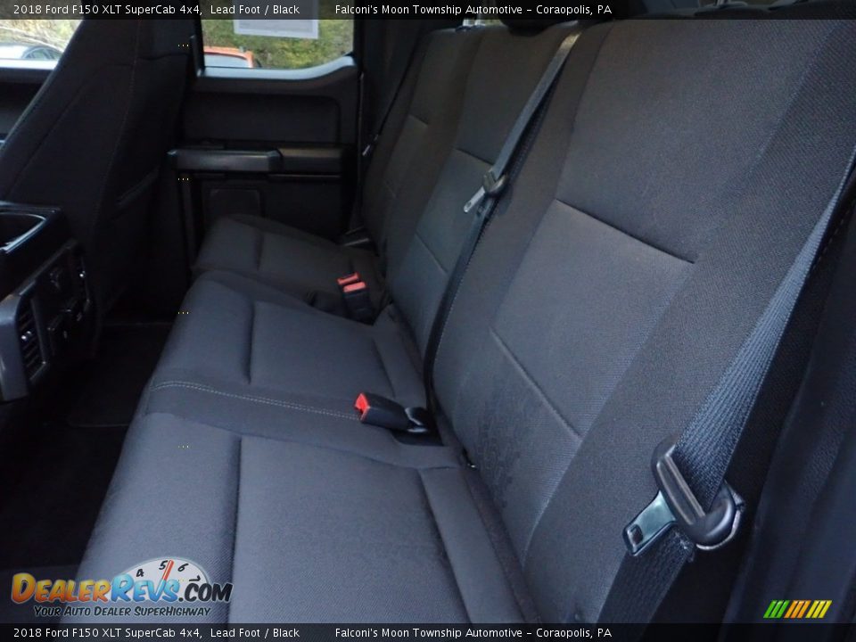 2018 Ford F150 XLT SuperCab 4x4 Lead Foot / Black Photo #17