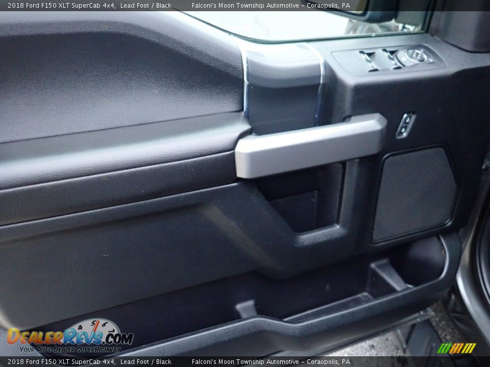 2018 Ford F150 XLT SuperCab 4x4 Lead Foot / Black Photo #19