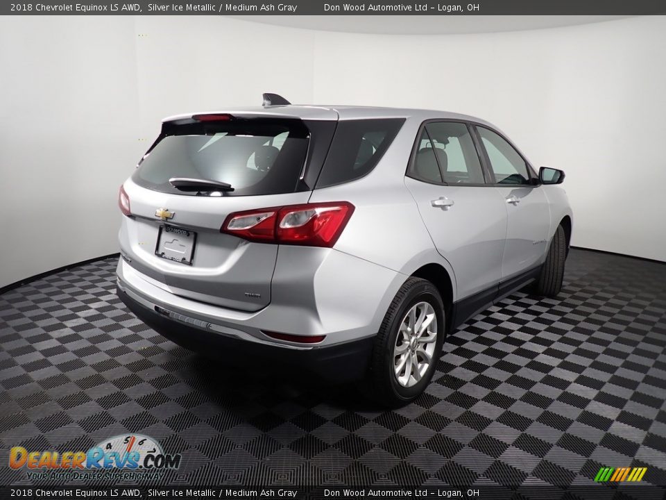 2018 Chevrolet Equinox LS AWD Silver Ice Metallic / Medium Ash Gray Photo #16