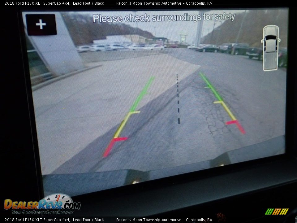 2018 Ford F150 XLT SuperCab 4x4 Lead Foot / Black Photo #25