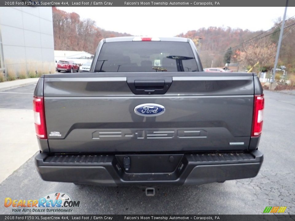 2018 Ford F150 XL SuperCrew 4x4 Lead Foot / Earth Gray Photo #3