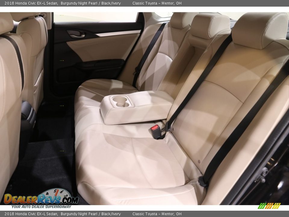 Rear Seat of 2018 Honda Civic EX-L Sedan Photo #19