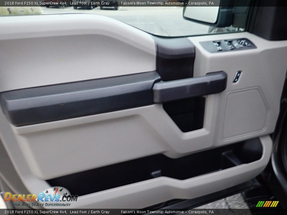 2018 Ford F150 XL SuperCrew 4x4 Lead Foot / Earth Gray Photo #20