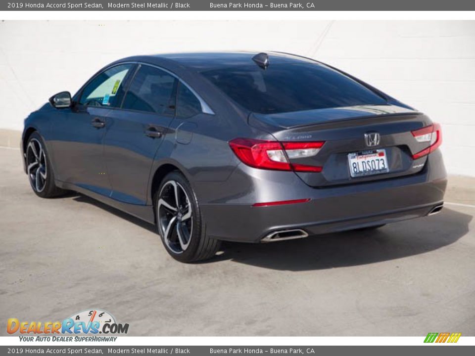 2019 Honda Accord Sport Sedan Modern Steel Metallic / Black Photo #2