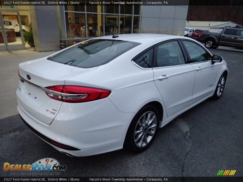 2017 Ford Fusion Hybrid SE Oxford White / Ebony Photo #2