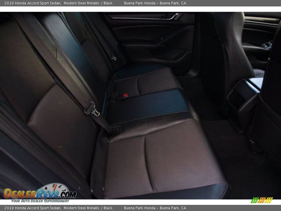 2019 Honda Accord Sport Sedan Modern Steel Metallic / Black Photo #21