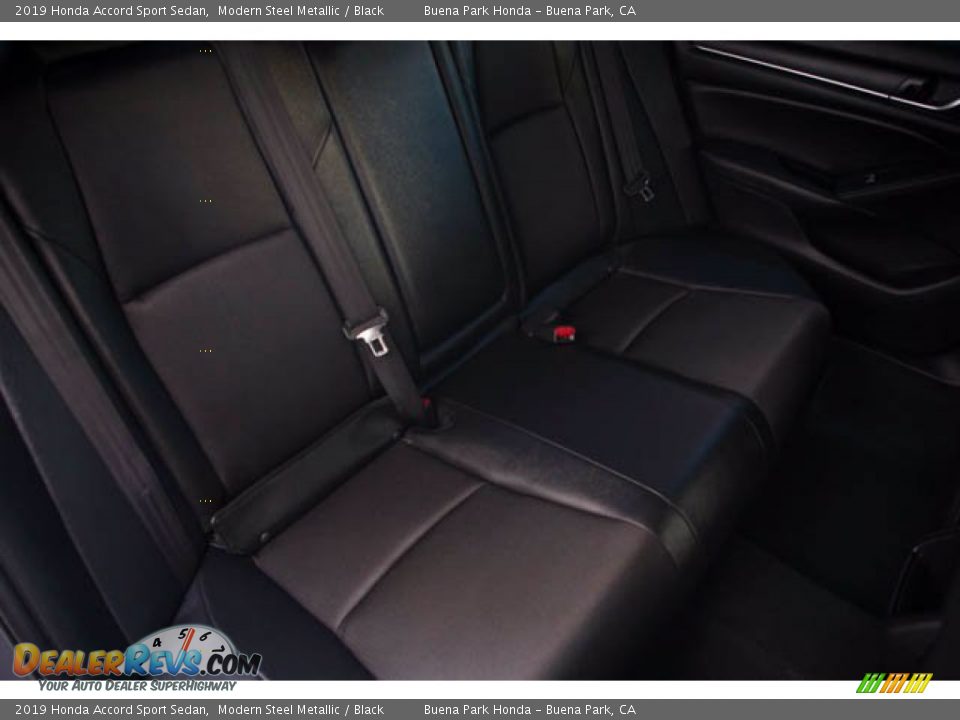 2019 Honda Accord Sport Sedan Modern Steel Metallic / Black Photo #22