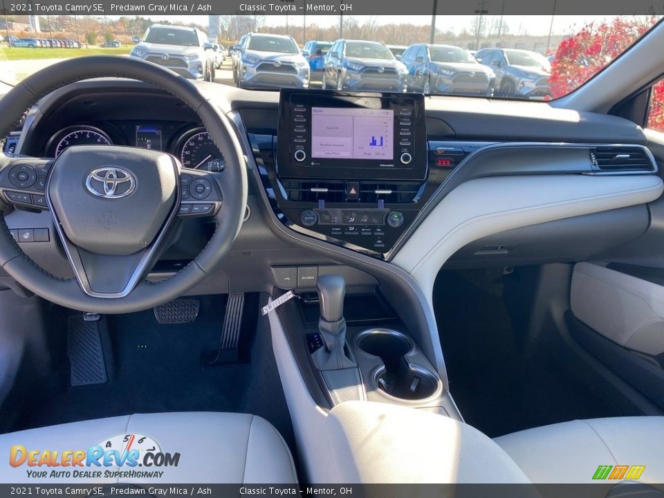 2021 Toyota Camry SE Predawn Gray Mica / Ash Photo #4