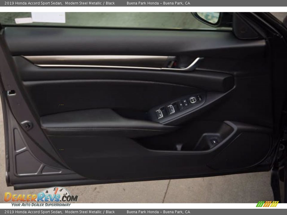 2019 Honda Accord Sport Sedan Modern Steel Metallic / Black Photo #28