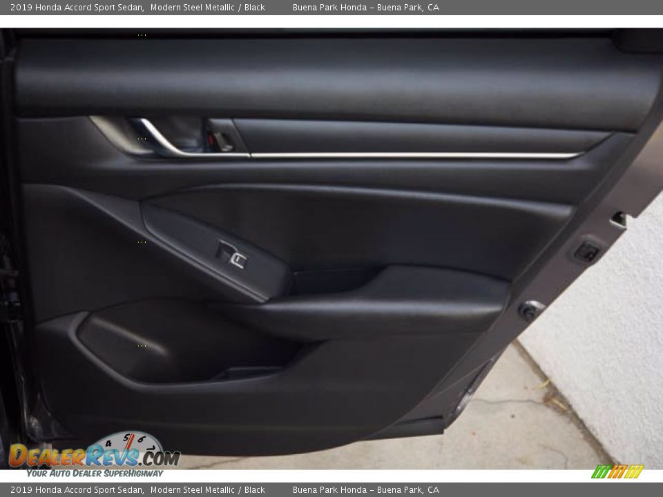 2019 Honda Accord Sport Sedan Modern Steel Metallic / Black Photo #31