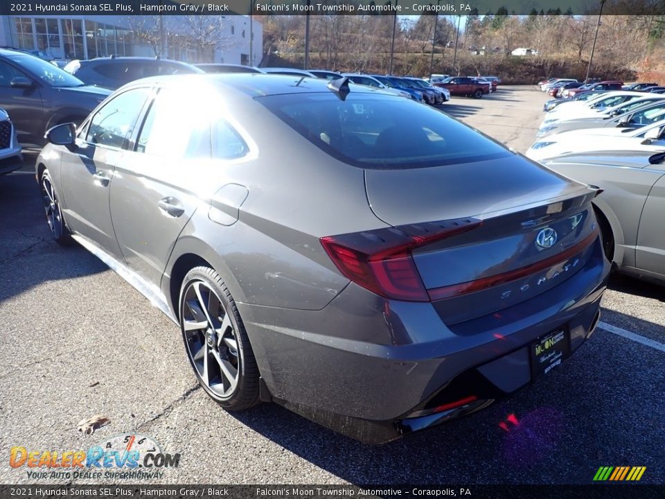 2021 Hyundai Sonata SEL Plus Hampton Gray / Black Photo #6