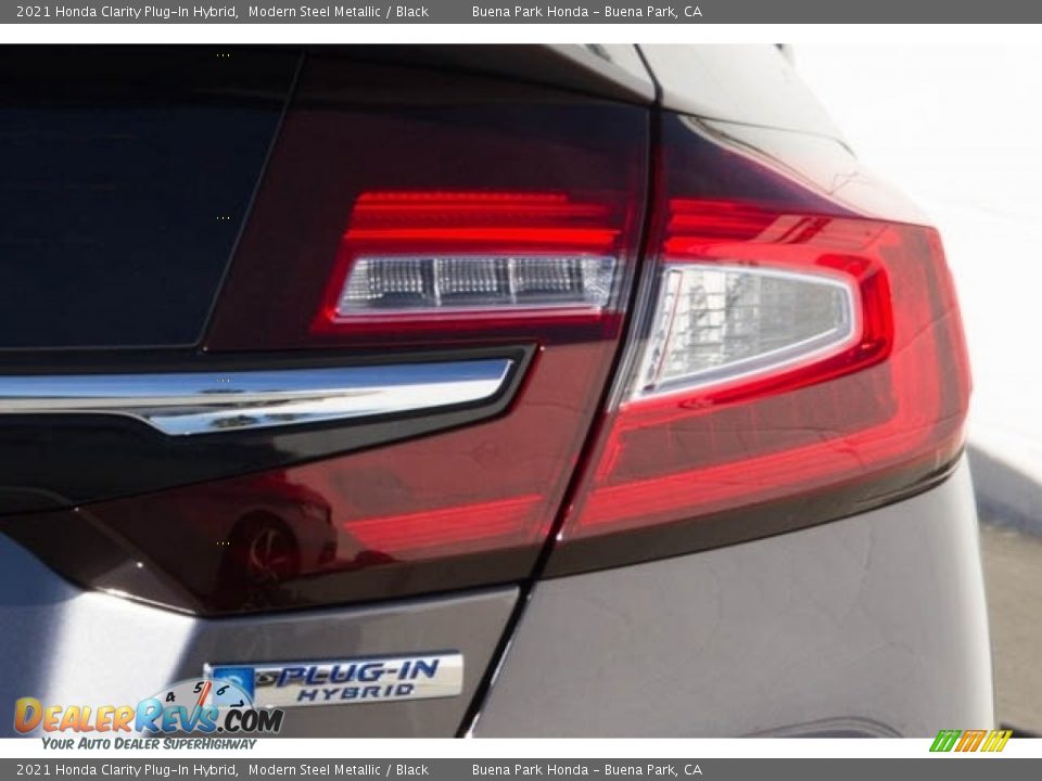 2021 Honda Clarity Plug-In Hybrid Modern Steel Metallic / Black Photo #8