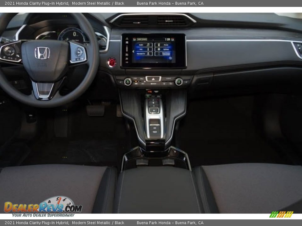 2021 Honda Clarity Plug-In Hybrid Modern Steel Metallic / Black Photo #32