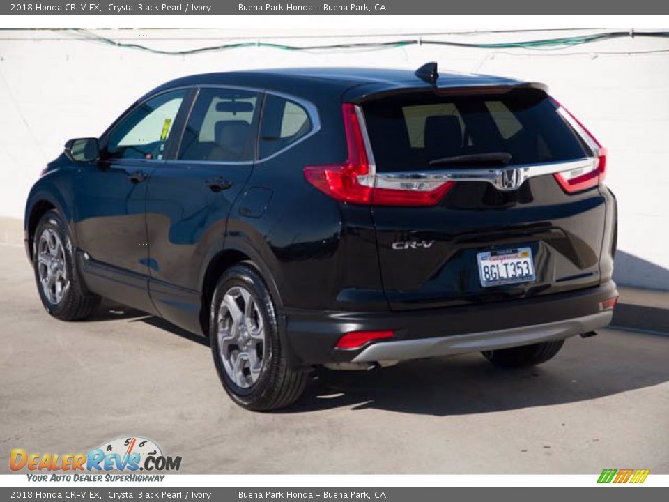 2018 Honda CR-V EX Crystal Black Pearl / Ivory Photo #2