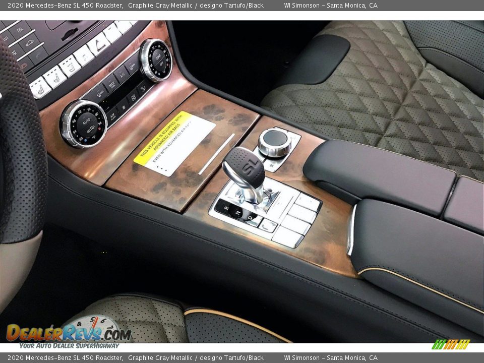 Controls of 2020 Mercedes-Benz SL 450 Roadster Photo #7