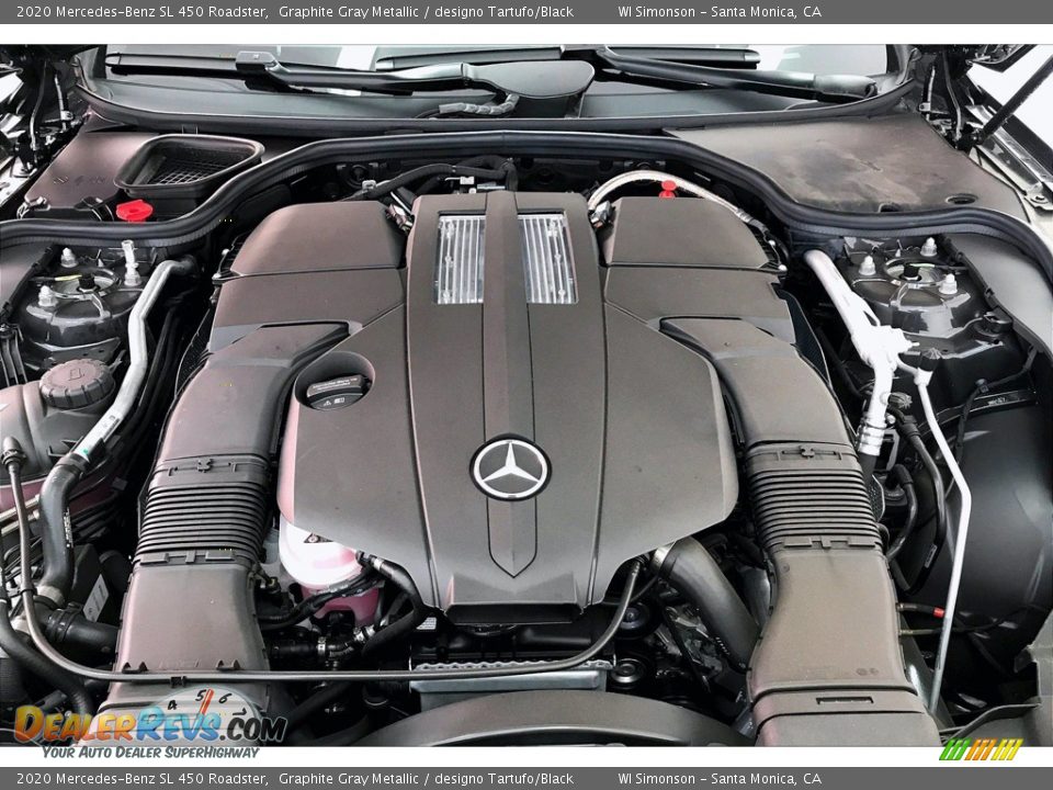 2020 Mercedes-Benz SL 450 Roadster 3.0 Liter Turbocharged DOHC 24-Valve VVT V6 Engine Photo #8