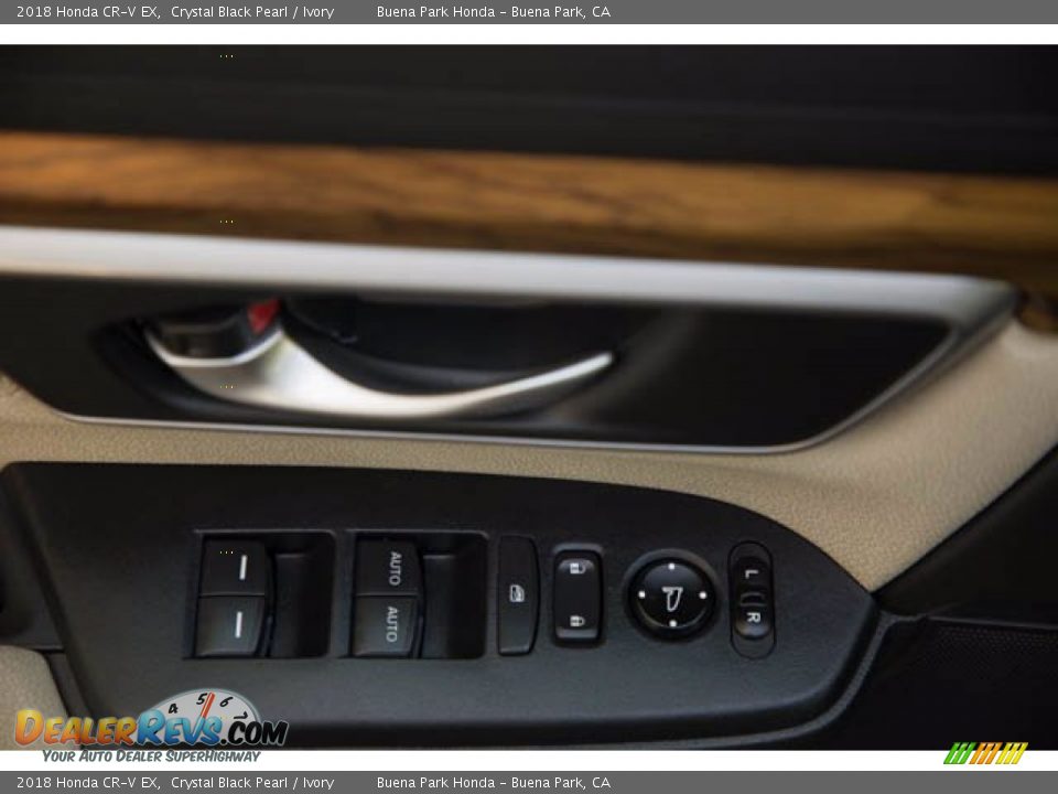 2018 Honda CR-V EX Crystal Black Pearl / Ivory Photo #29