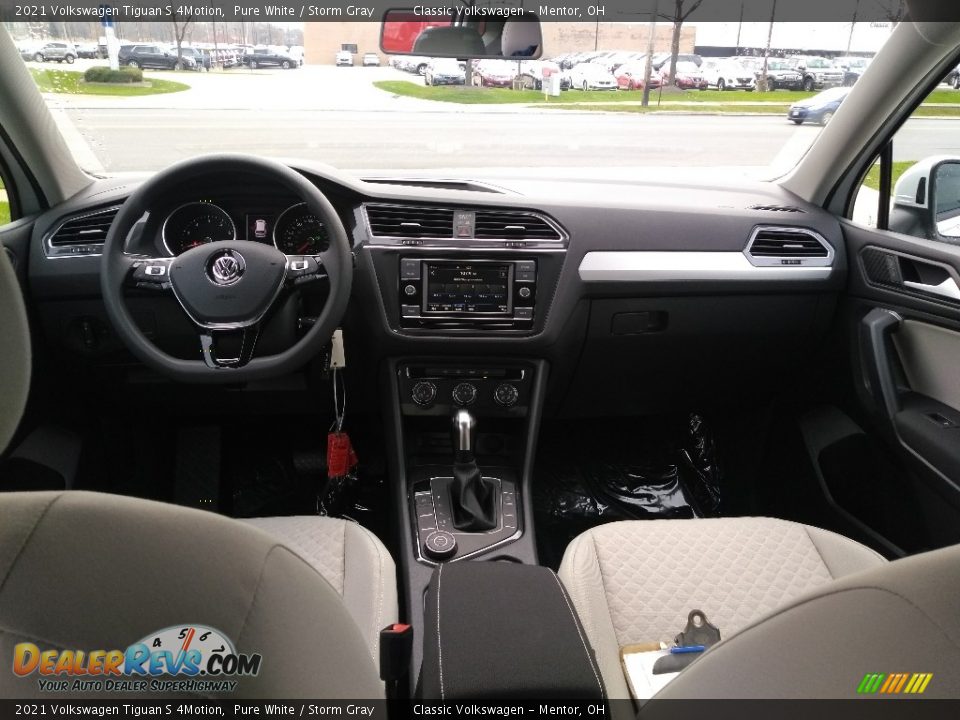 Dashboard of 2021 Volkswagen Tiguan S 4Motion Photo #3