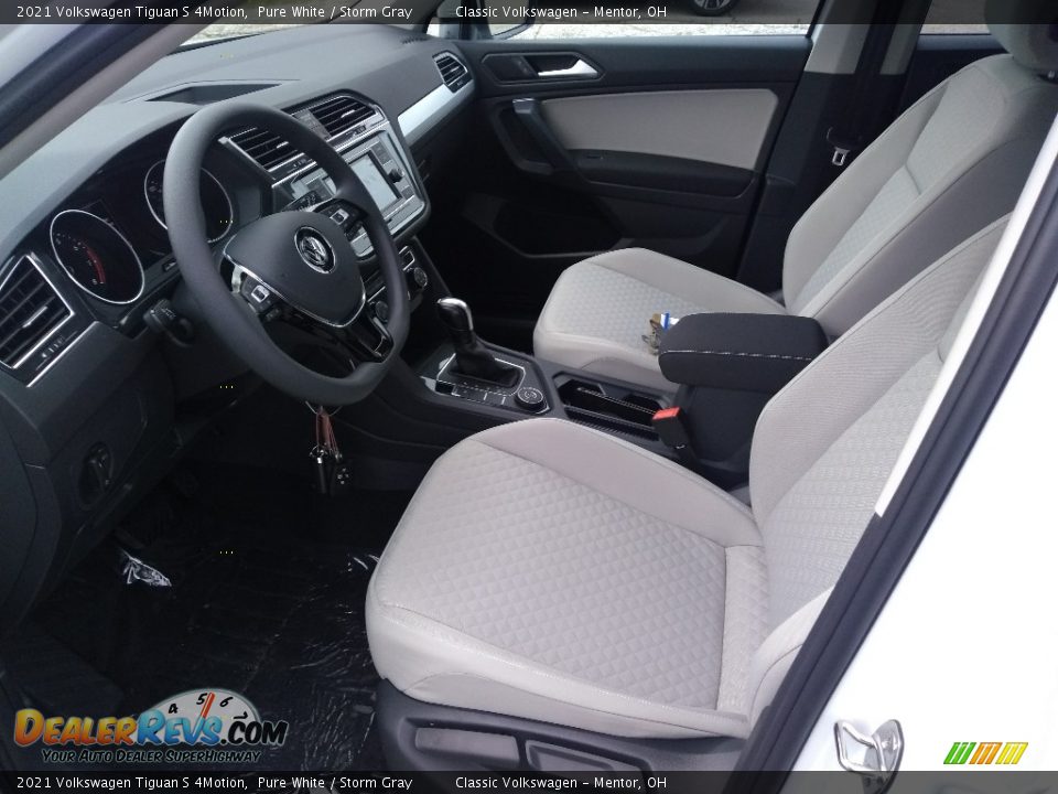 Front Seat of 2021 Volkswagen Tiguan S 4Motion Photo #4