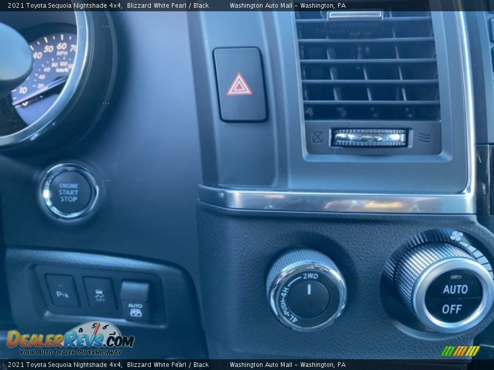 Controls of 2021 Toyota Sequoia Nightshade 4x4 Photo #20