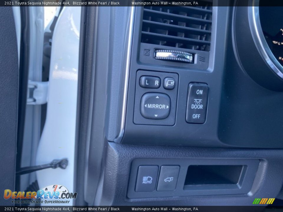 Controls of 2021 Toyota Sequoia Nightshade 4x4 Photo #22