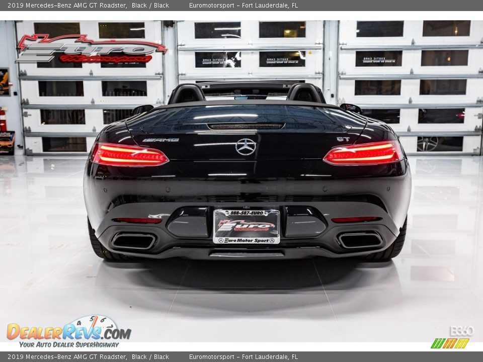 2019 Mercedes-Benz AMG GT Roadster Black / Black Photo #8