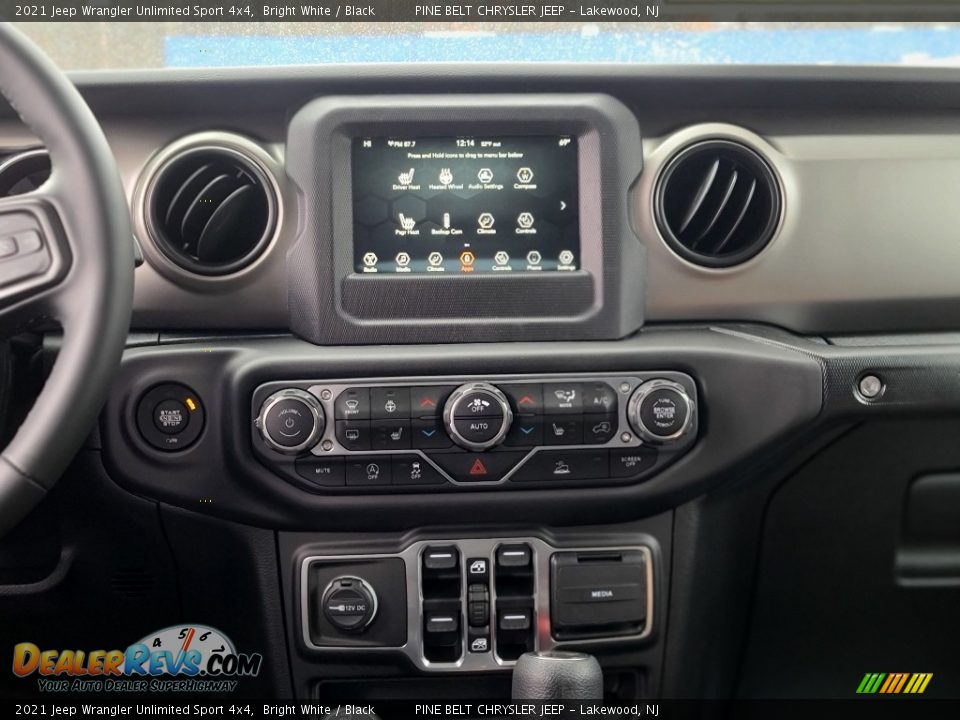 2021 Jeep Wrangler Unlimited Sport 4x4 Bright White / Black Photo #10