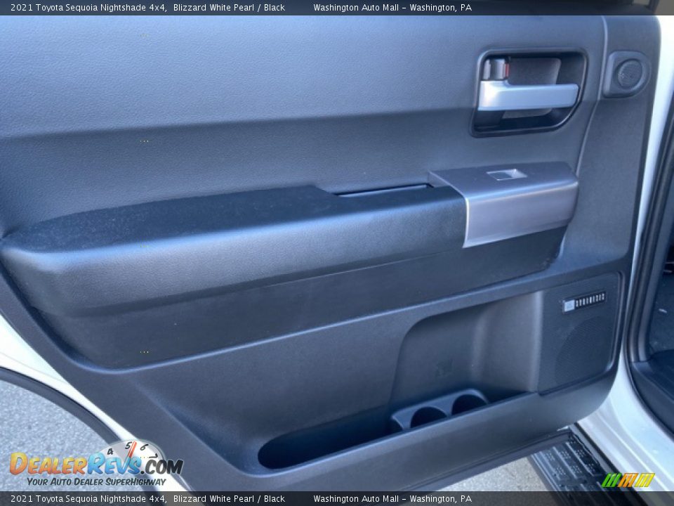 Door Panel of 2021 Toyota Sequoia Nightshade 4x4 Photo #29