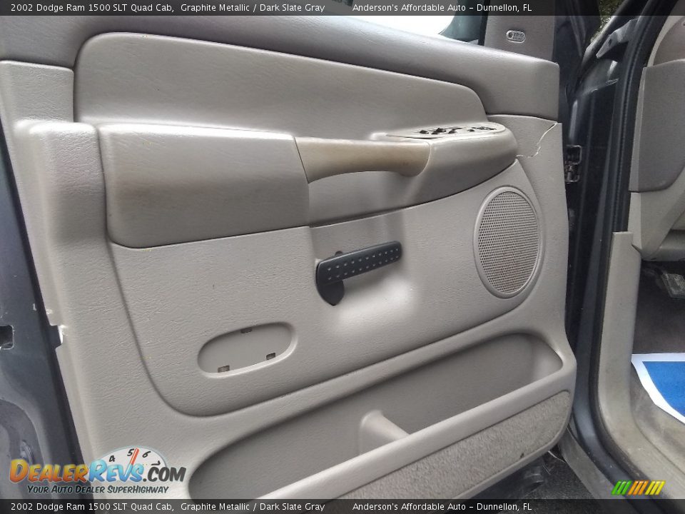 2002 Dodge Ram 1500 SLT Quad Cab Graphite Metallic / Dark Slate Gray Photo #9