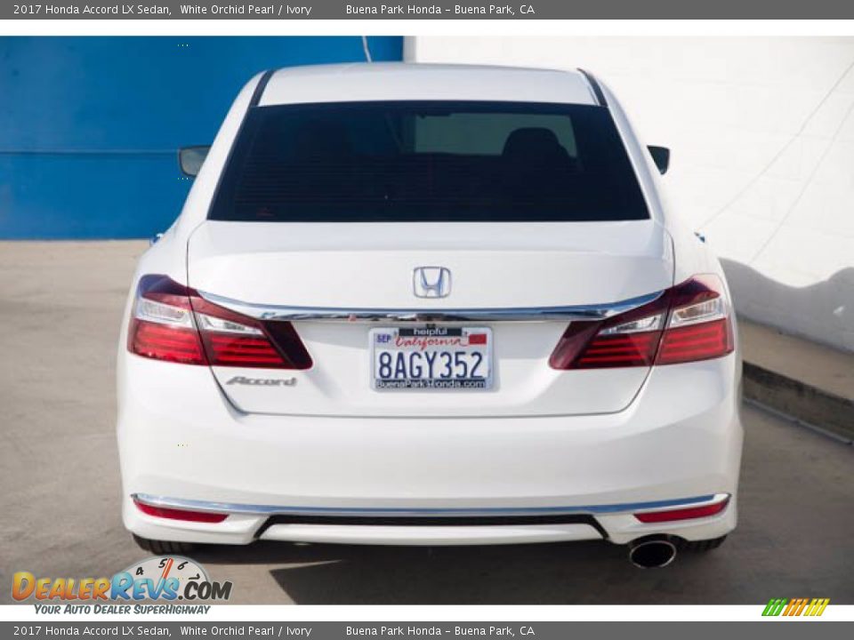 2017 Honda Accord LX Sedan White Orchid Pearl / Ivory Photo #11