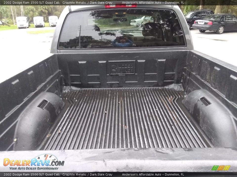 2002 Dodge Ram 1500 SLT Quad Cab Graphite Metallic / Dark Slate Gray Photo #16