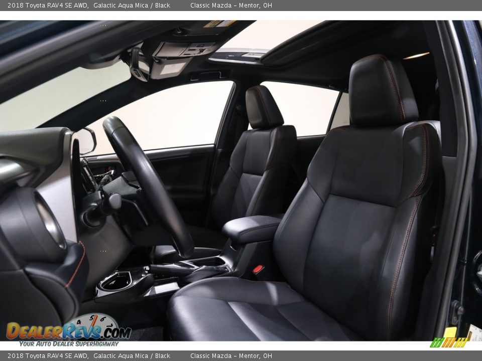 2018 Toyota RAV4 SE AWD Galactic Aqua Mica / Black Photo #5