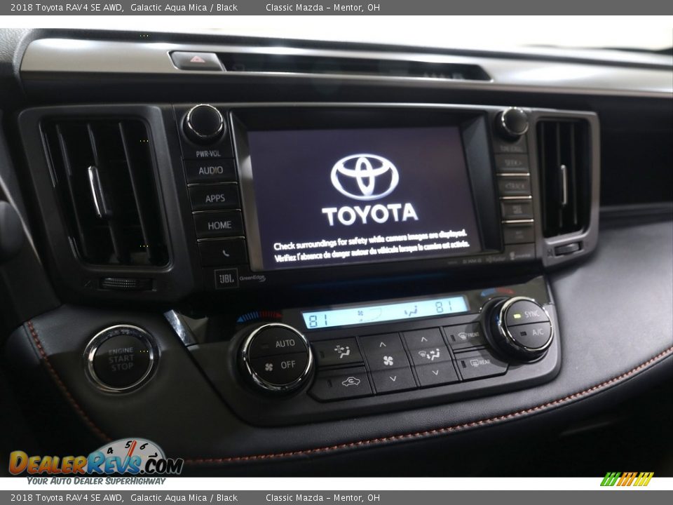 2018 Toyota RAV4 SE AWD Galactic Aqua Mica / Black Photo #8
