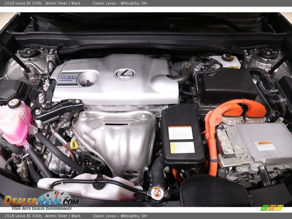 2018 Lexus ES 300h 2.5 Liter DOHC 16-Valve VVT-i 4 Cylinder Gasoline/Electric Hybrid Engine Photo #25