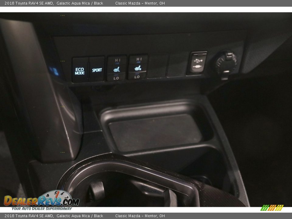 2018 Toyota RAV4 SE AWD Galactic Aqua Mica / Black Photo #15