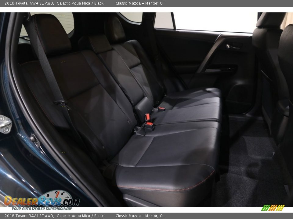2018 Toyota RAV4 SE AWD Galactic Aqua Mica / Black Photo #18