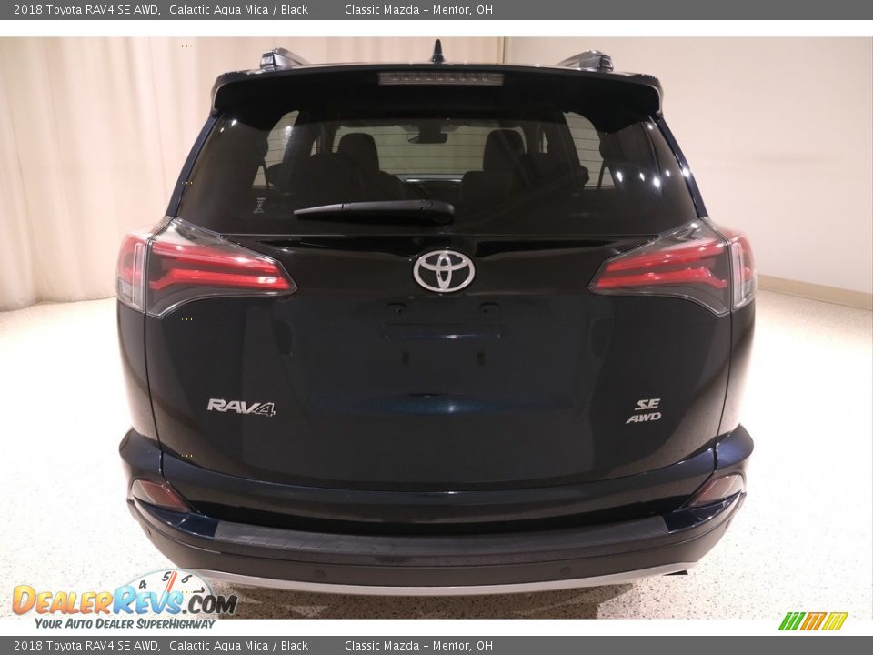 2018 Toyota RAV4 SE AWD Galactic Aqua Mica / Black Photo #20