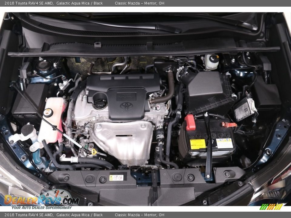 2018 Toyota RAV4 SE AWD Galactic Aqua Mica / Black Photo #21