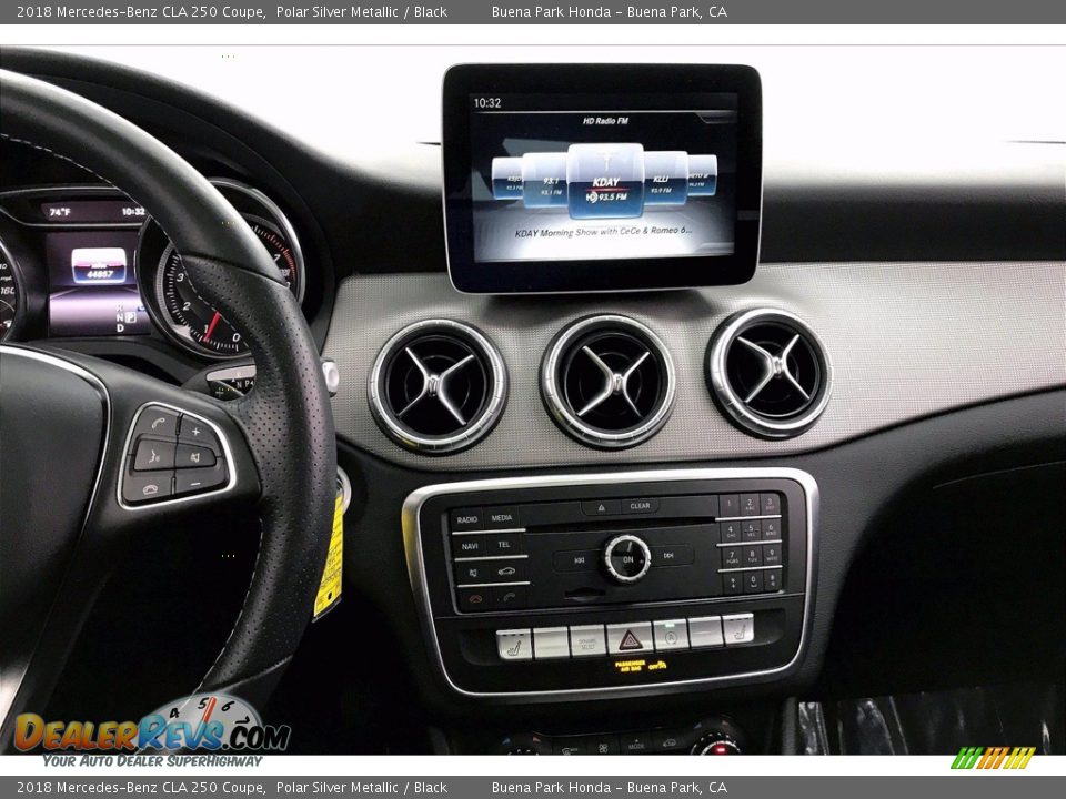 2018 Mercedes-Benz CLA 250 Coupe Polar Silver Metallic / Black Photo #5