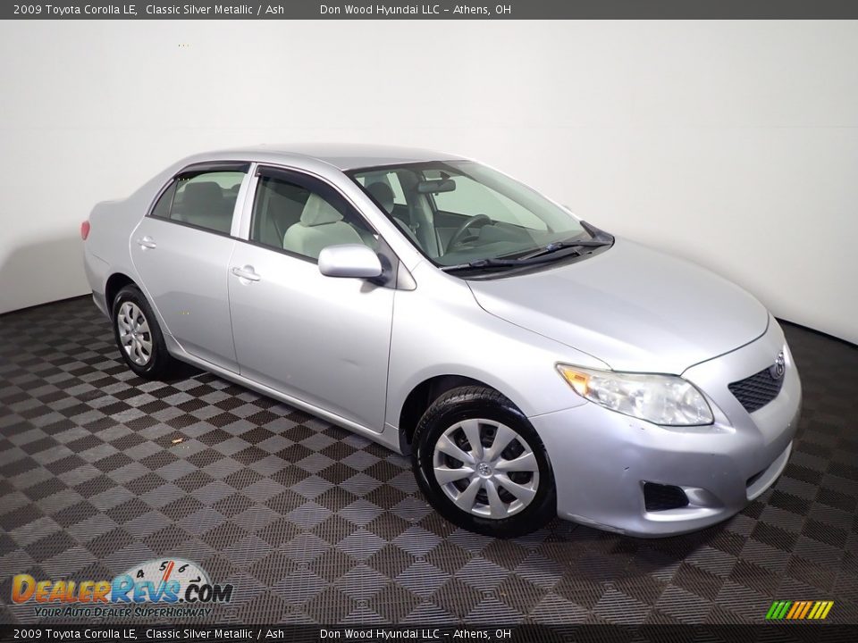 2009 Toyota Corolla LE Classic Silver Metallic / Ash Photo #2