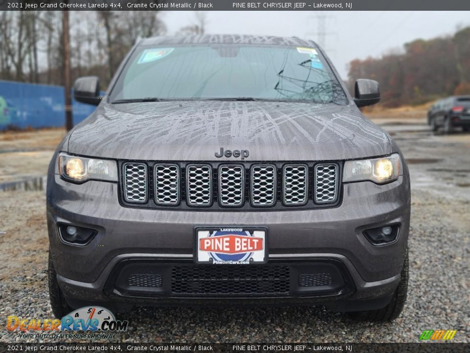 2021 Jeep Grand Cherokee Laredo 4x4 Granite Crystal Metallic / Black Photo #3