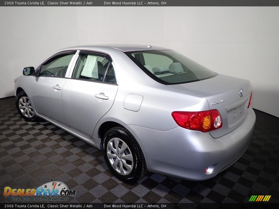 2009 Toyota Corolla LE Classic Silver Metallic / Ash Photo #9