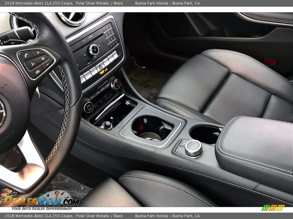 2018 Mercedes-Benz CLA 250 Coupe Polar Silver Metallic / Black Photo #17