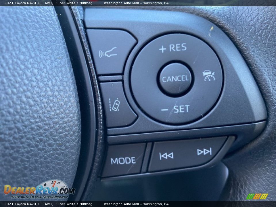 2021 Toyota RAV4 XLE AWD Steering Wheel Photo #7