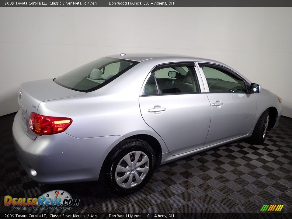2009 Toyota Corolla LE Classic Silver Metallic / Ash Photo #14