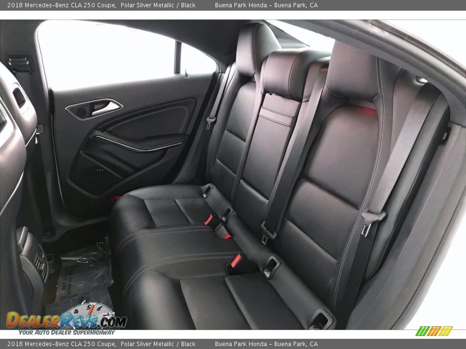 2018 Mercedes-Benz CLA 250 Coupe Polar Silver Metallic / Black Photo #20