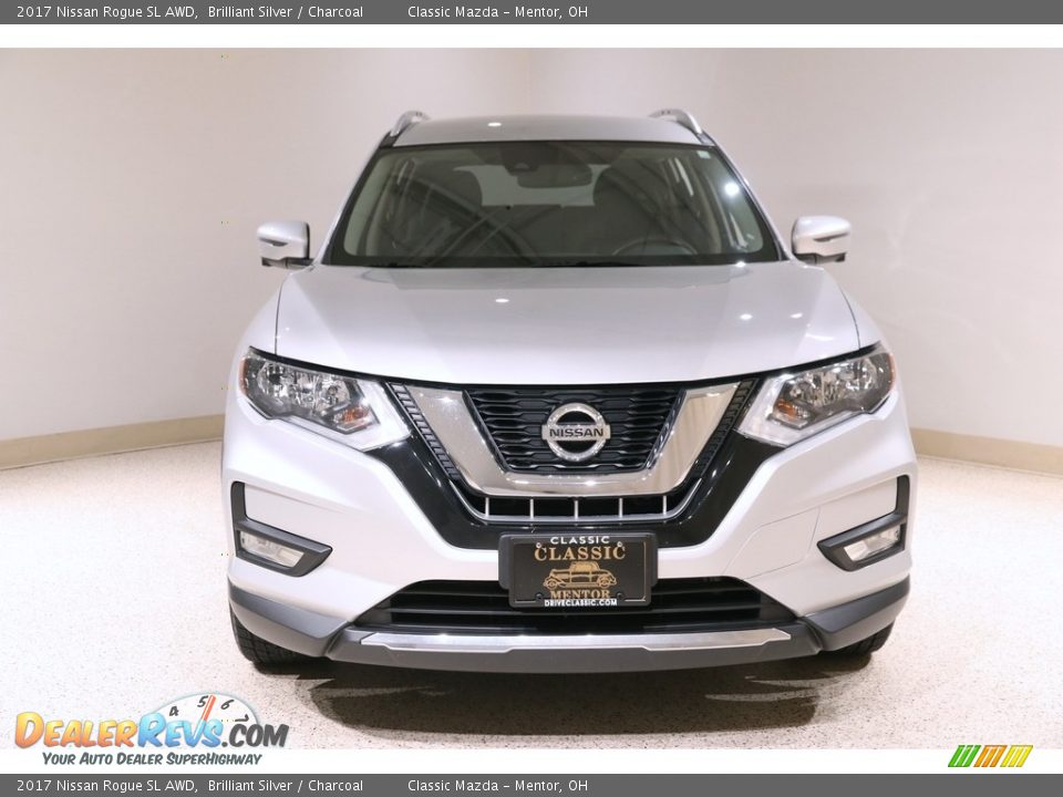 2017 Nissan Rogue SL AWD Brilliant Silver / Charcoal Photo #2