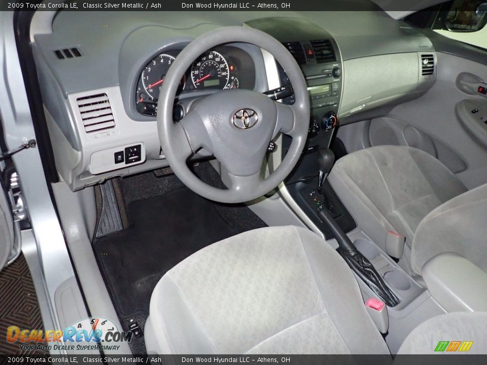 2009 Toyota Corolla LE Classic Silver Metallic / Ash Photo #18